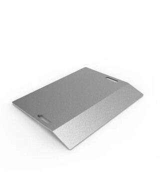 WORKWEAR, SAFETY & CORPORATE CLOTHING SPECIALISTS - Kerb Plate 600mm x 740mm - Galvanised