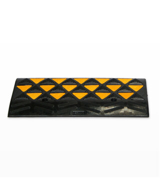 WORKWEAR, SAFETY & CORPORATE CLOTHING SPECIALISTS - Kerb Ramp Rubber - Black with Reflective