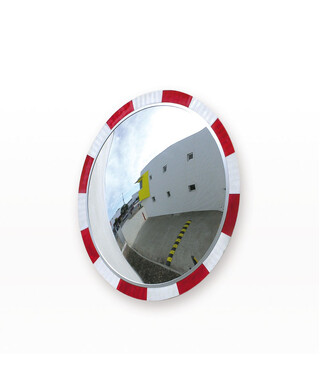 WORKWEAR, SAFETY & CORPORATE CLOTHING SPECIALISTS - Convex Mirror 450mm Hi-Viz