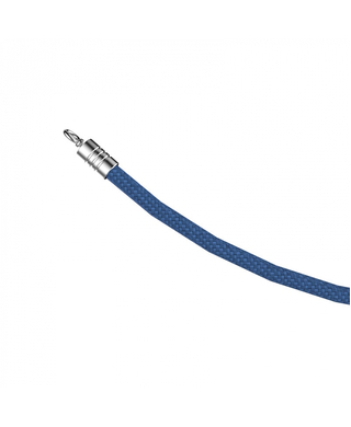 WORKWEAR, SAFETY & CORPORATE CLOTHING SPECIALISTS - Rope with Stainless Steel Rings 2m - Blue