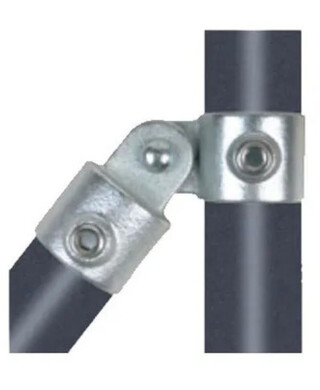 WORKWEAR, SAFETY & CORPORATE CLOTHING SPECIALISTS - NoWeld 173F -  Female Swivel 48.3mm Connector - Galvanised