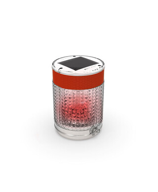 WORKWEAR, SAFETY & CORPORATE CLOTHING SPECIALISTS - Pilot Solar Powered Light - Red