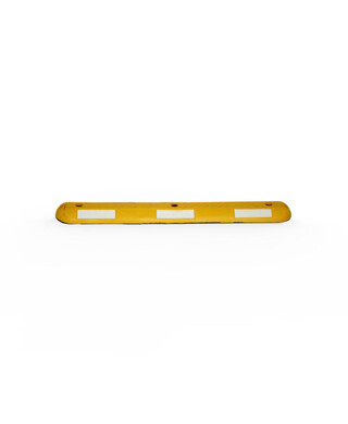 WORKWEAR, SAFETY & CORPORATE CLOTHING SPECIALISTS - Parking Separator 1m - Recycled Rubber - Yellow