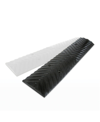 WORKWEAR, SAFETY & CORPORATE CLOTHING SPECIALISTS - Rubber Rumble Strip 500mm - Black