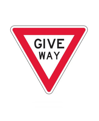 WORKWEAR, SAFETY & CORPORATE CLOTHING SPECIALISTS - Sign - Give Way 750mm