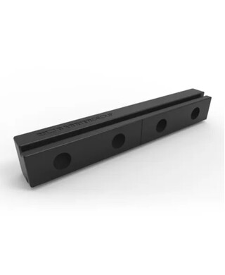 WORKWEAR, SAFETY & CORPORATE CLOTHING SPECIALISTS - Strike Face Bumper 300 x 100 x 80 - Rubber Only