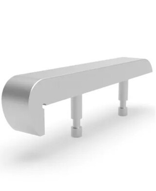 WORKWEAR, SAFETY & CORPORATE CLOTHING SPECIALISTS - Skateboard Stop - Bullnose 316 Stainless Steel