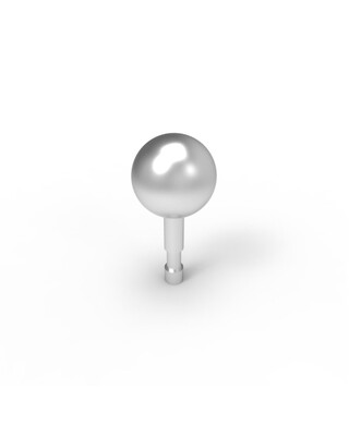 WORKWEAR, SAFETY & CORPORATE CLOTHING SPECIALISTS - Skateboard Stud - 23mm Ball - 316 Stainless Steel