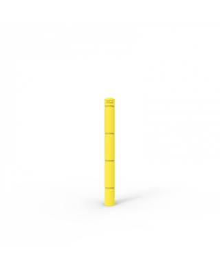 WORKWEAR, SAFETY & CORPORATE CLOTHING SPECIALISTS - Skinz Bollard Sleeve to suit up to 105mm Diameter, 1200mm High - Safety Yellow