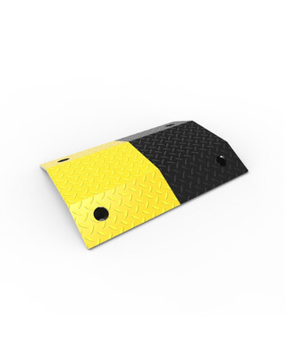 WORKWEAR, SAFETY & CORPORATE CLOTHING SPECIALISTS - Slo-Motion Heavy Duty Speed Hump 500mm - Black/Yellow