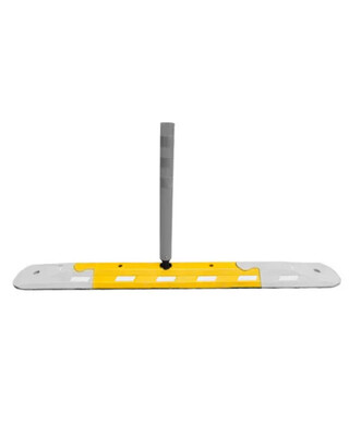 WORKWEAR, SAFETY & CORPORATE CLOTHING SPECIALISTS - Traffic Lane Separator Body - Recycled Rubber - Yellow