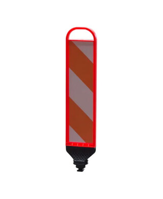 WORKWEAR, SAFETY & CORPORATE CLOTHING SPECIALISTS - Traffic Lane Separator Flat Hazard Panel