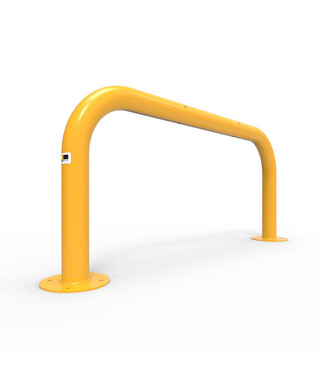 WORKWEAR, SAFETY & CORPORATE CLOTHING SPECIALISTS - U-Bar Heavy Duty 1.5m Surface Mounted - Galvanised and Powder Coated