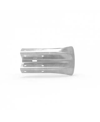 WORKWEAR, SAFETY & CORPORATE CLOTHING SPECIALISTS - W-Beam Fish Tail End Terminal - Galvanised