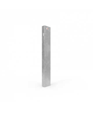 WORKWEAR, SAFETY & CORPORATE CLOTHING SPECIALISTS - W-Beam Single Height Post 1225mm Below Ground - Galvanised