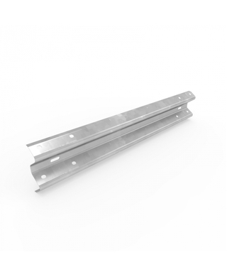 WORKWEAR, SAFETY & CORPORATE CLOTHING SPECIALISTS - W-Beam Rail for 1.5m Centres - Galvanised