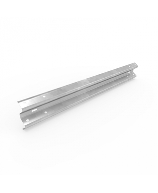 WORKWEAR, SAFETY & CORPORATE CLOTHING SPECIALISTS - W-Beam Rail for 2m Centres - Galvanised