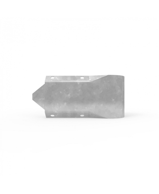 WORKWEAR, SAFETY & CORPORATE CLOTHING SPECIALISTS - W-Beam Stubby Nose End Terminal - Galvanised