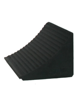 WORKWEAR, SAFETY & CORPORATE CLOTHING SPECIALISTS - Wheel Chock Super Heavy Duty - Recycled Rubber