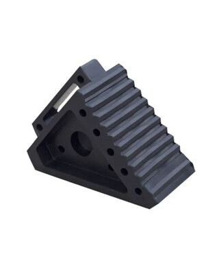 WORKWEAR, SAFETY & CORPORATE CLOTHING SPECIALISTS - Wheel Chock Moulded Rubber - Small