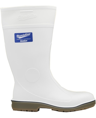 WORKWEAR, SAFETY & CORPORATE CLOTHING SPECIALISTS - 004 - Gumboots Non-Safety - White chemgard boot