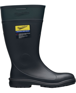 WORKWEAR, SAFETY & CORPORATE CLOTHING SPECIALISTS - 007 - Gumboots Safety - Green armorchem steel toe boot