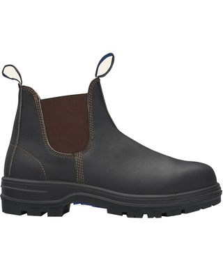 WORKWEAR, SAFETY & CORPORATE CLOTHING SPECIALISTS 140 - XFOOT TPU RANGE - Brown water resistant elastic side boot