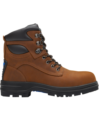 WORKWEAR, SAFETY & CORPORATE CLOTHING SPECIALISTS 143 - XFOOT TPU RANGE - Crazy Horse water resistant 150mm lace up boot