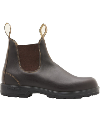 WORKWEAR, SAFETY & CORPORATE CLOTHING SPECIALISTS - 650 - Worklife - Non Safety Walnut brown elastic side boot - v cut