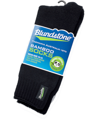 WORKWEAR, SAFETY & CORPORATE CLOTHING SPECIALISTS - SOCKS  - Bamboo (92%) - Black