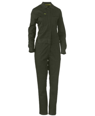 WORKWEAR, SAFETY & CORPORATE CLOTHING SPECIALISTS Womens Cotton Drill Coverall