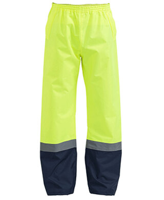 WORKWEAR, SAFETY & CORPORATE CLOTHING SPECIALISTS Taped Hi Vis Rain Shell Pant