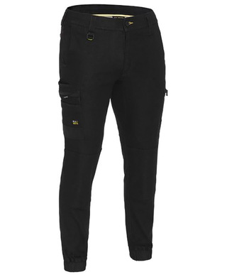 WORKWEAR, SAFETY & CORPORATE CLOTHING SPECIALISTS - Flex And Move Stretch Denim Cargo Cuffed Pants