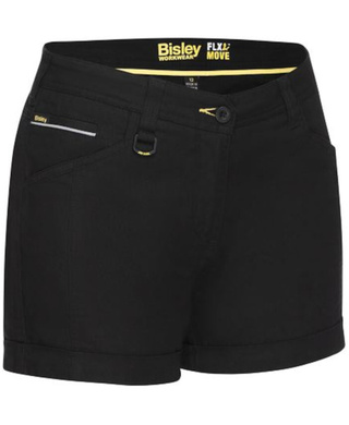 WORKWEAR, SAFETY & CORPORATE CLOTHING SPECIALISTS WOMENS FLEX & MOVE SHORT SHORT