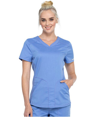 WORKWEAR, SAFETY & CORPORATE CLOTHING SPECIALISTS Revolution - Ladies V-neck Top