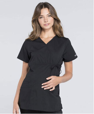 WORKWEAR, SAFETY & CORPORATE CLOTHING SPECIALISTS - Maternity - Mock Wrap Top