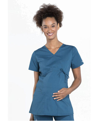 WORKWEAR, SAFETY & CORPORATE CLOTHING SPECIALISTS - Maternity - Mock Wrap Top