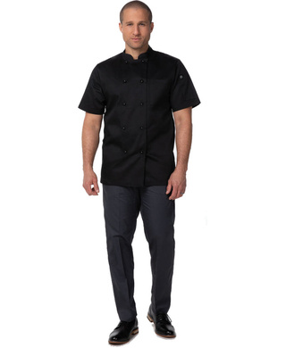 WORKWEAR, SAFETY & CORPORATE CLOTHING SPECIALISTS Canberra S/S Basic Chef Jacket