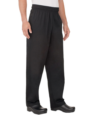 WORKWEAR, SAFETY & CORPORATE CLOTHING SPECIALISTS Black Basic Baggy Pants