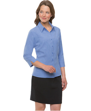 WORKWEAR, SAFETY & CORPORATE CLOTHING SPECIALISTS - Ezylin 3/4 Sleeve Shirt - Ladies