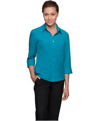 WORKWEAR, SAFETY & CORPORATE CLOTHING SPECIALISTS - Ezylin 3/4 Sleeve Shirt - Ladies