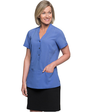 WORKWEAR, SAFETY & CORPORATE CLOTHING SPECIALISTS - City Stretch Spot Tunic - Ladies