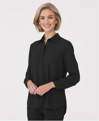 WORKWEAR, SAFETY & CORPORATE CLOTHING SPECIALISTS - Meghan Long Sleeve Shirt - Ladies