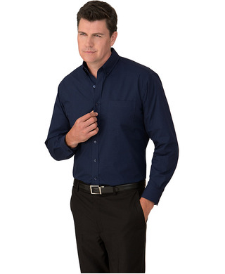 WORKWEAR, SAFETY & CORPORATE CLOTHING SPECIALISTS - Micro Check Long Sleeve Shirt - Mens