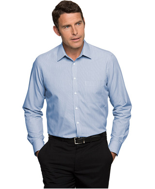 WORKWEAR, SAFETY & CORPORATE CLOTHING SPECIALISTS - Pinfeather - Long Sleeve Shirt - Mens