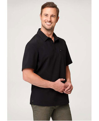 WORKWEAR, SAFETY & CORPORATE CLOTHING SPECIALISTS - City Active 4-Way Stretch Polo - Mens