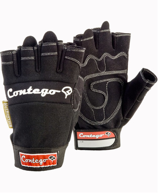 WORKWEAR, SAFETY & CORPORATE CLOTHING SPECIALISTS Contego Original Black Fingerless Glove