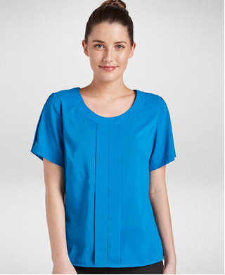 WORKWEAR, SAFETY & CORPORATE CLOTHING SPECIALISTS Jewel - Semi Fit Short Sleeve Blouse
