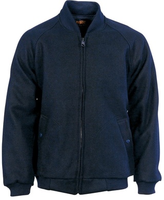 WORKWEAR, SAFETY & CORPORATE CLOTHING SPECIALISTS Bluey Jacket with Ribbing Collar & Cuffs