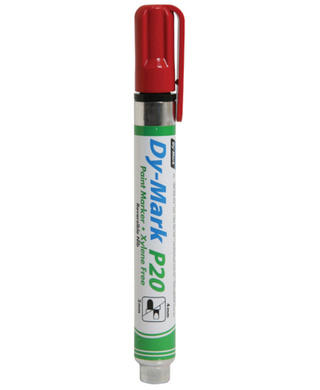 WORKWEAR, SAFETY & CORPORATE CLOTHING SPECIALISTS 12072002 - P20 Paint Marker - Single Red